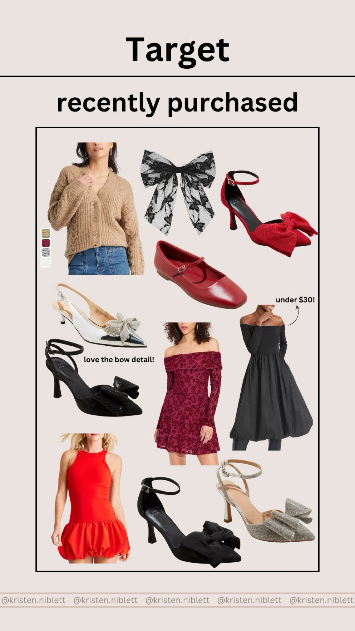 Target recently purchased! So many good finds perfect for holiday outfits!  

#LTKSeasonal #LTKHoliday