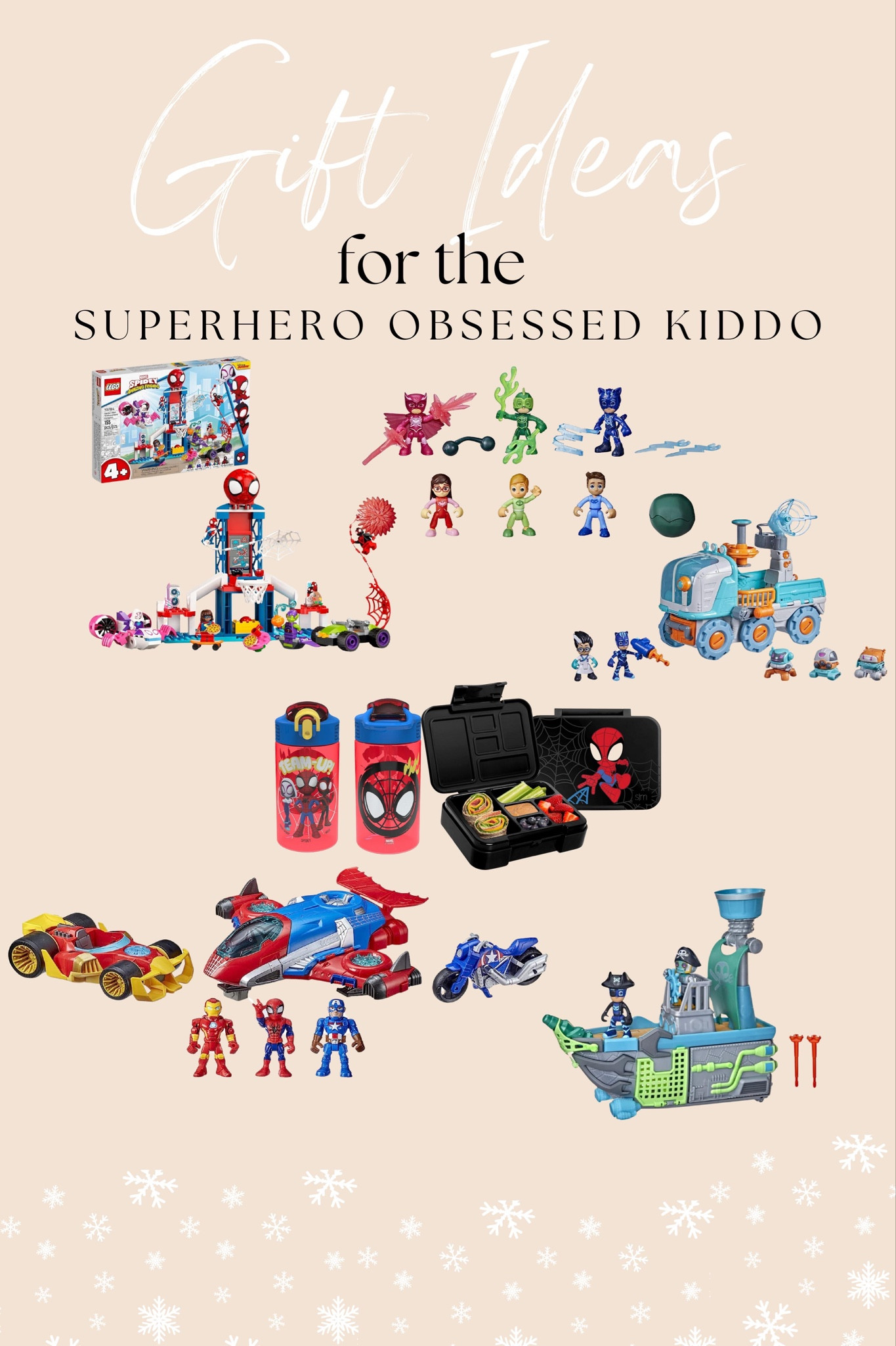 For the superhero obsessed in your life! 