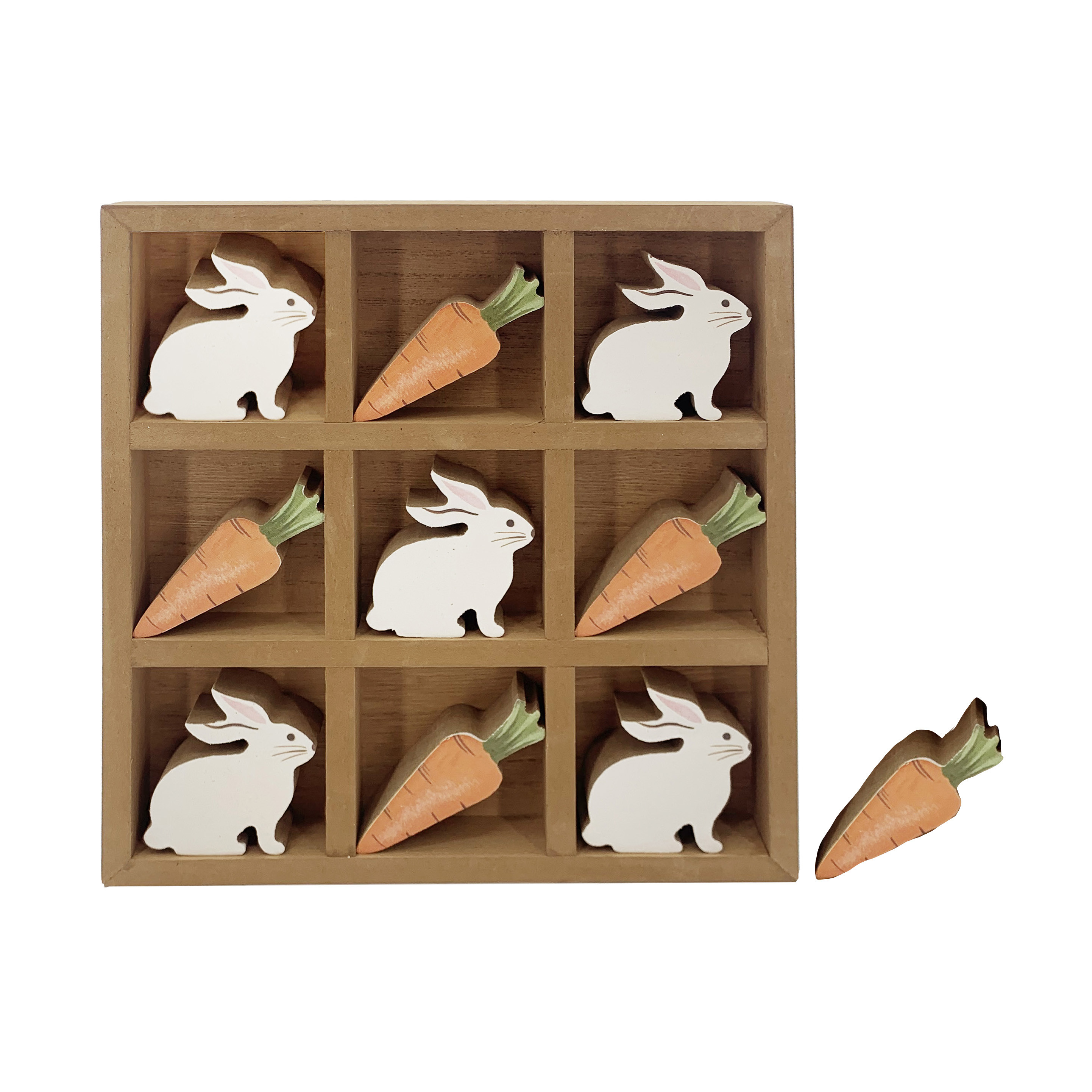 Way To Celebrate Easter Table Decoration, Tic-Tac-Toe Game, 9.5" - Walmart.com | Walmart (US)