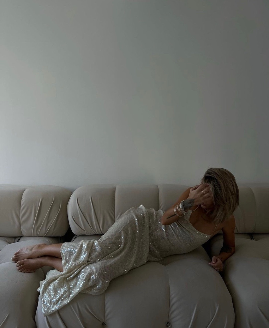 White sequin slip dress from Rat and Boa

#LTKSeasonal #LTKeurope