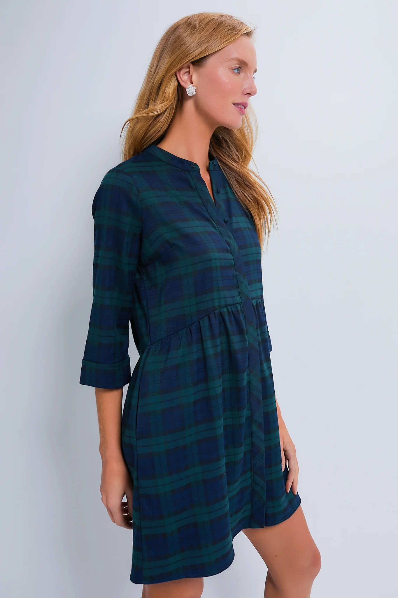 Blackwatch Royal Shirt Dress | Tuckernuck (US)