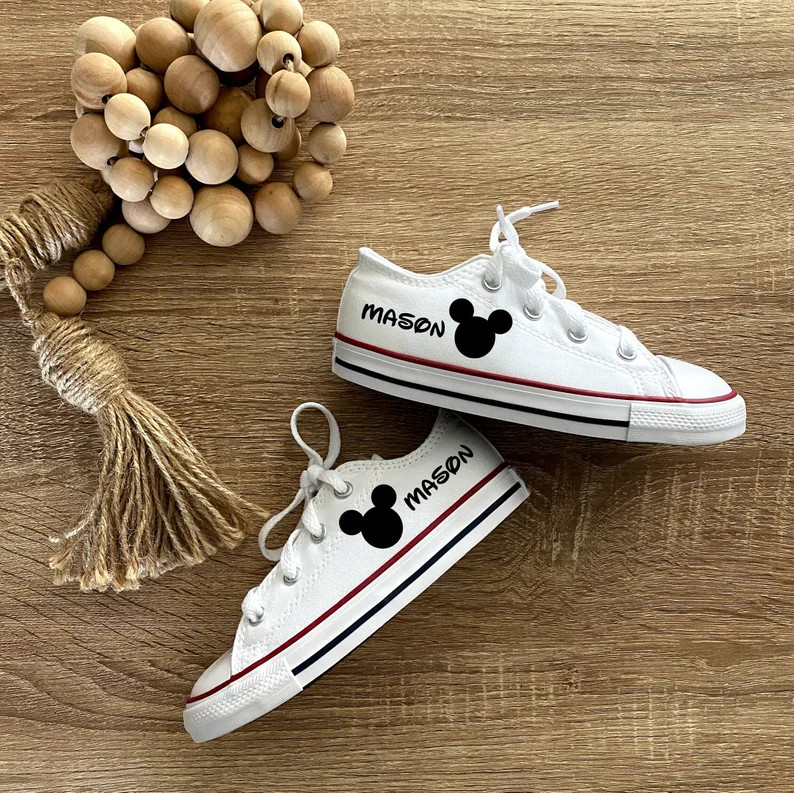 Personalized Mickey Mouse Converse Shoes Super Cool Gift for | Etsy | Etsy (US)