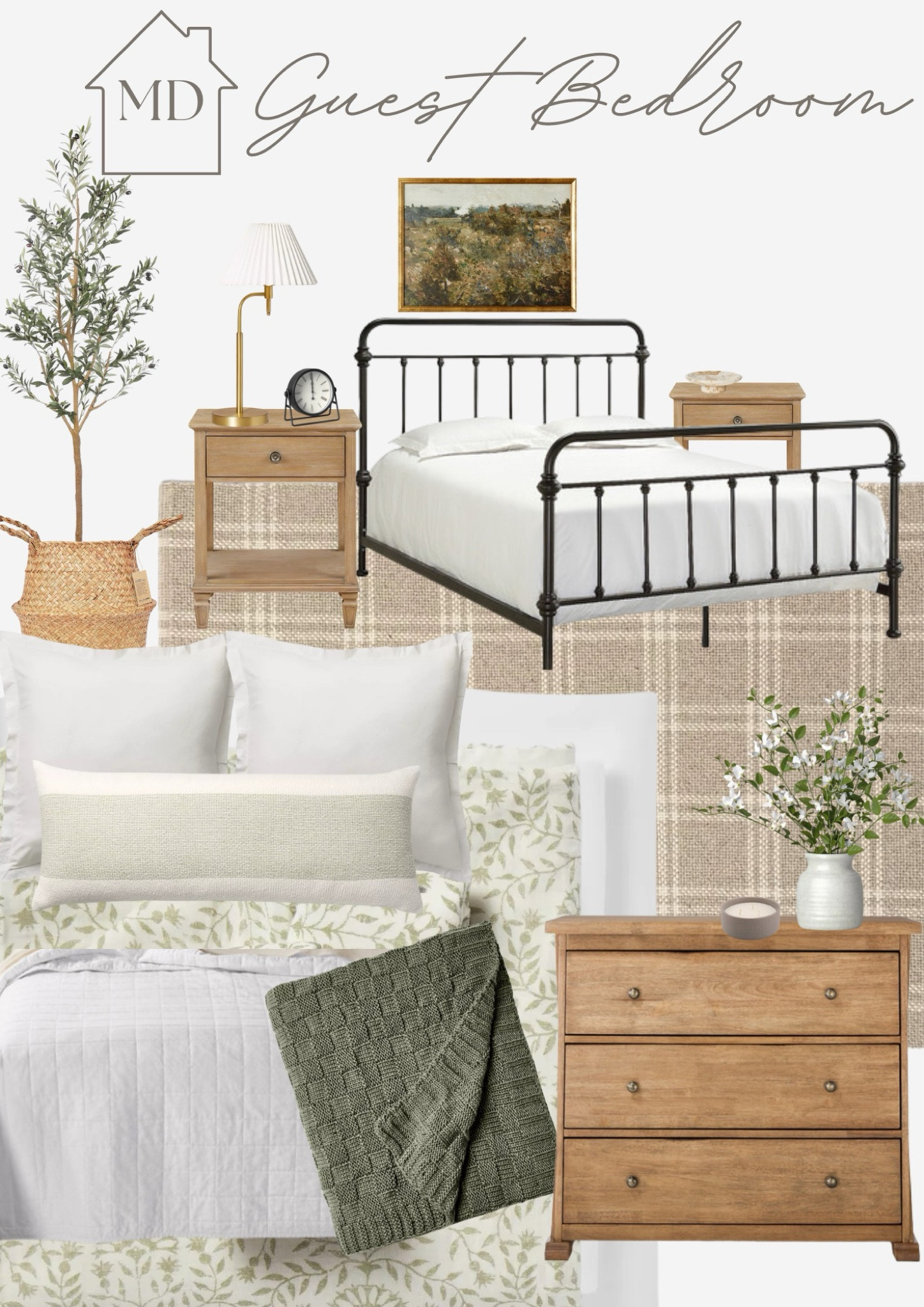 concept design for an earthy spare/guest bedroom 🪴 
Bedding from Target
Rug from Target 
Art 🖼️——> Target 

‼️olive tree not linked in this post. Go to other post for the perfect Amazon Olive tree (I own it and LOVE it) 

#LTKxTarget #LTKSeasonal #LTKhome