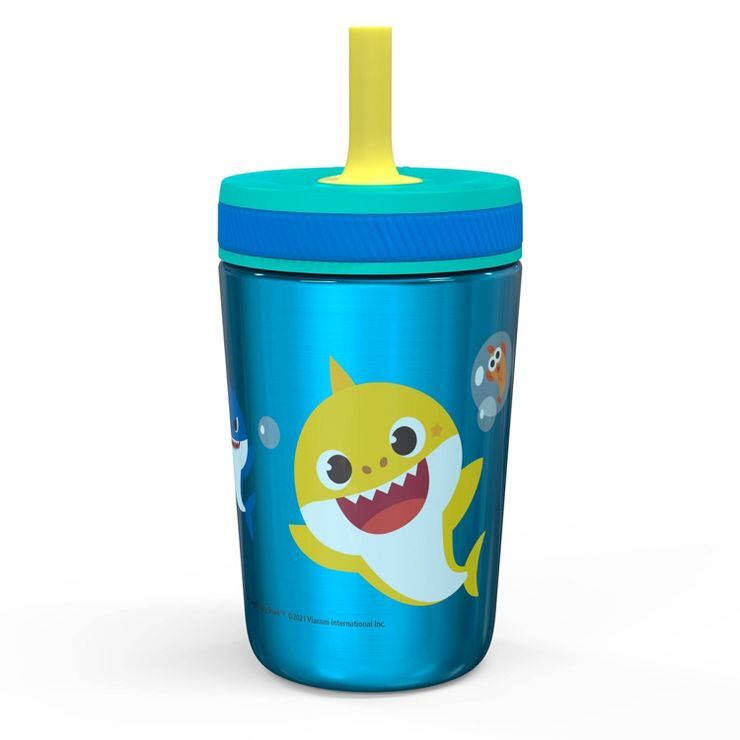 Baby Shark 12oz Stainless Steel Double Wall Kelso Tumbler - Zak Designs | Target