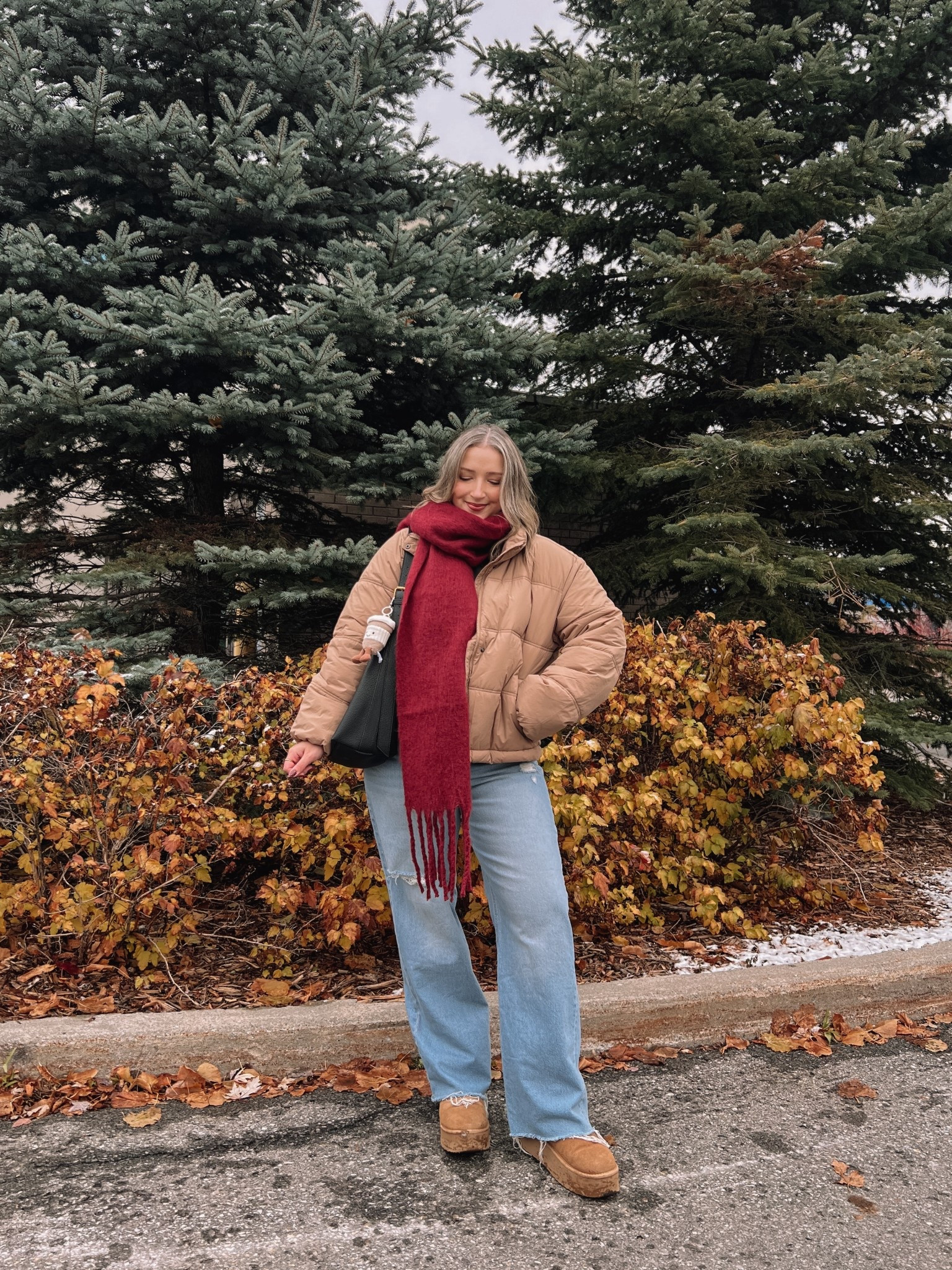 Winter ootd! Wearing my usual size L in the puffer jacket. Linked this year’s version of my wide leg jeans (without rips), wearing size 12. Canadian Old Navy links are under “similar products”. Ugg look for less boots are Amazon and holding up so well! I’m usually a 9.5-10 and wear a 10.
Everyday winter outfit, winter coat


#LTKsale #LTKmidsize #LTKwinter