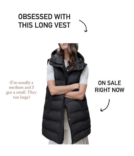 You need this vest for Fall and winter! Dress it down with sneakers and leggings or dress it up with a flannel and boots!

Puffer vest, puffy vest, long vest, Fall clothing, fall style, fall fashion, winter clothes

#LTKSeasonal #LTKsalealert #LTKxPrime