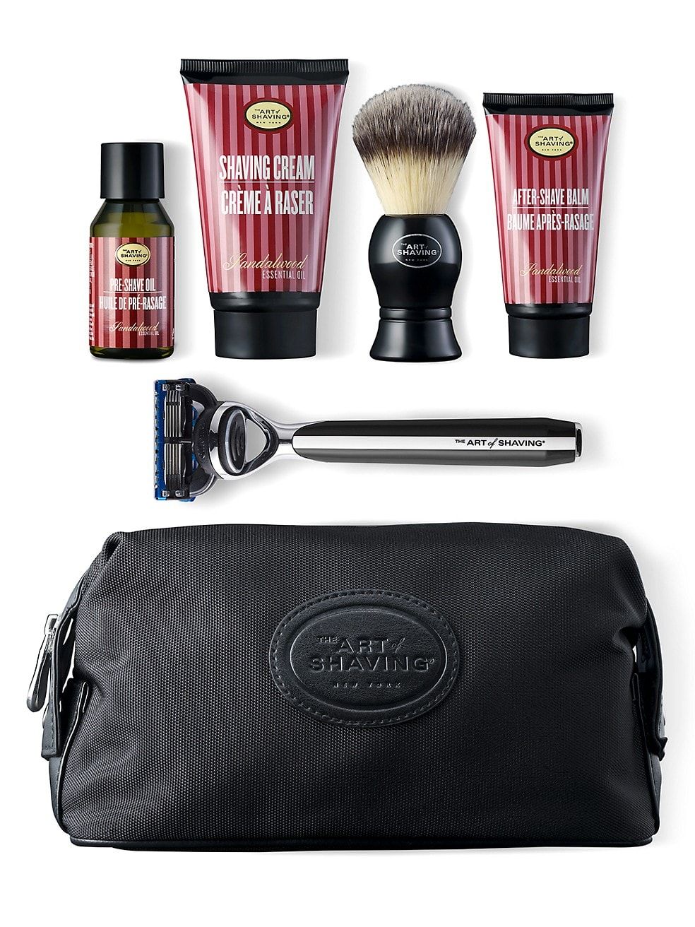 The Art of Shaving Sandalwood Elements of the Perfect Shave 5-Piece Set | Saks Fifth Avenue