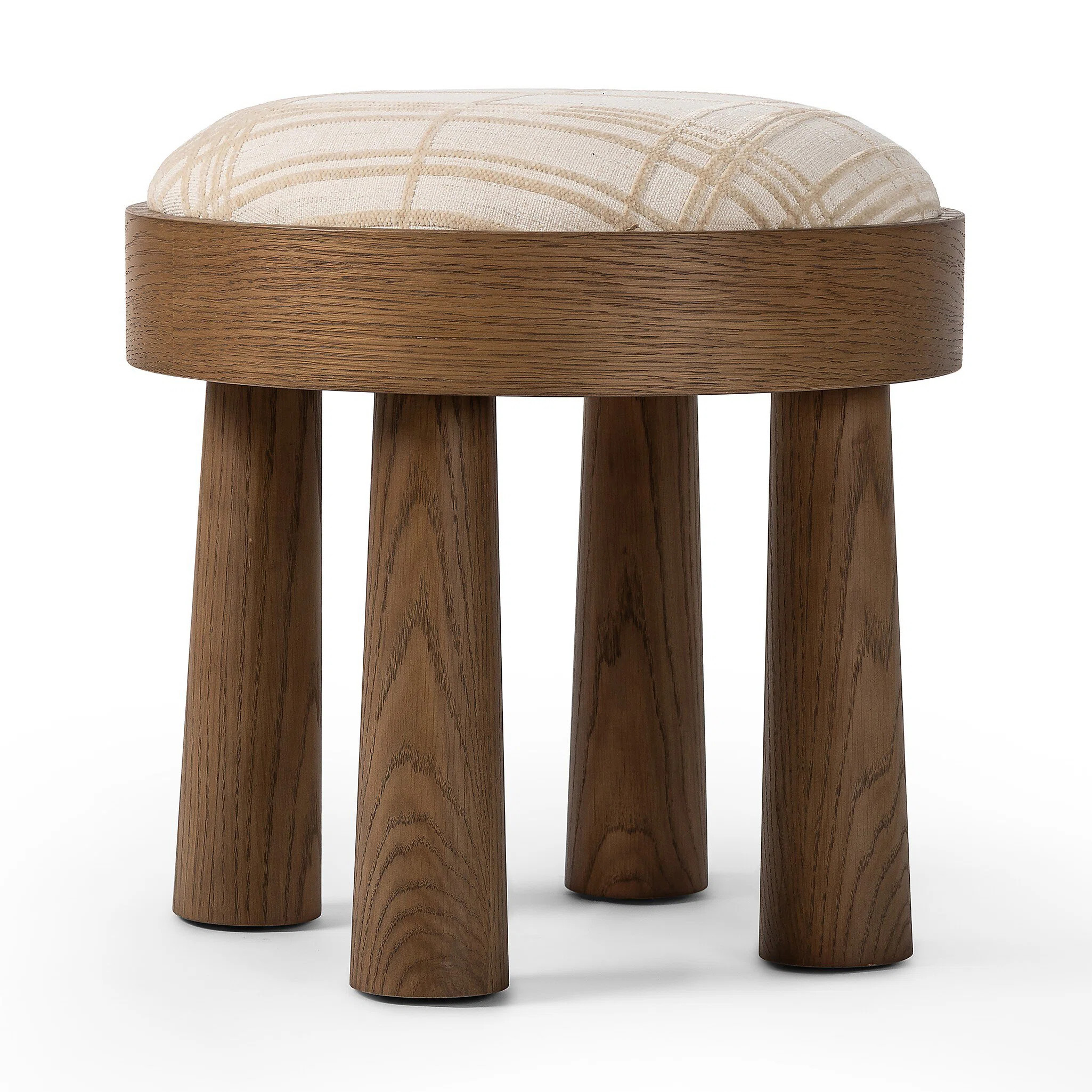 Mekhiya Solid Wood Accent Stool | Wayfair North America