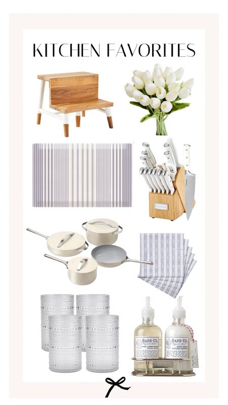 A few of my kitchen favorites! These would make great gifts!! Home products // home decor // kitchen products // kitchen essentials // kitchen decor // house warming gifts // gift ideas 



#LTKGiftGuide #LTKSeasonal #LTKHome