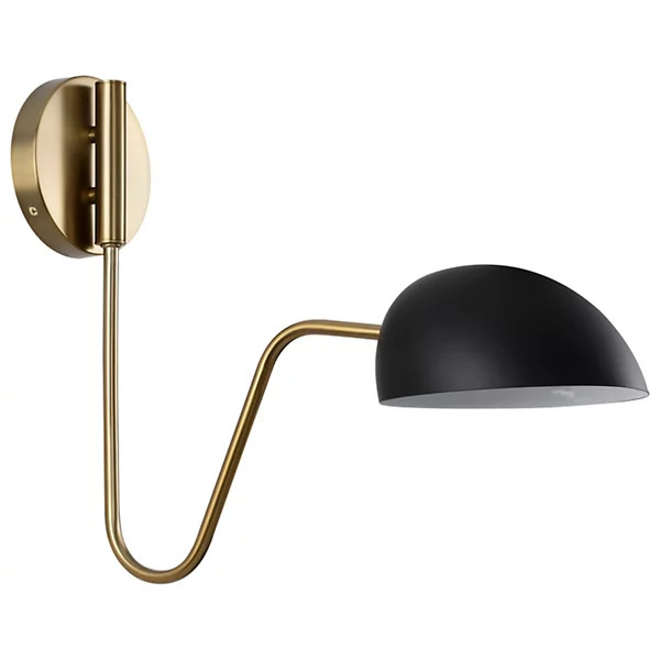 Dev Swingarm Wall Sconce | Lumens