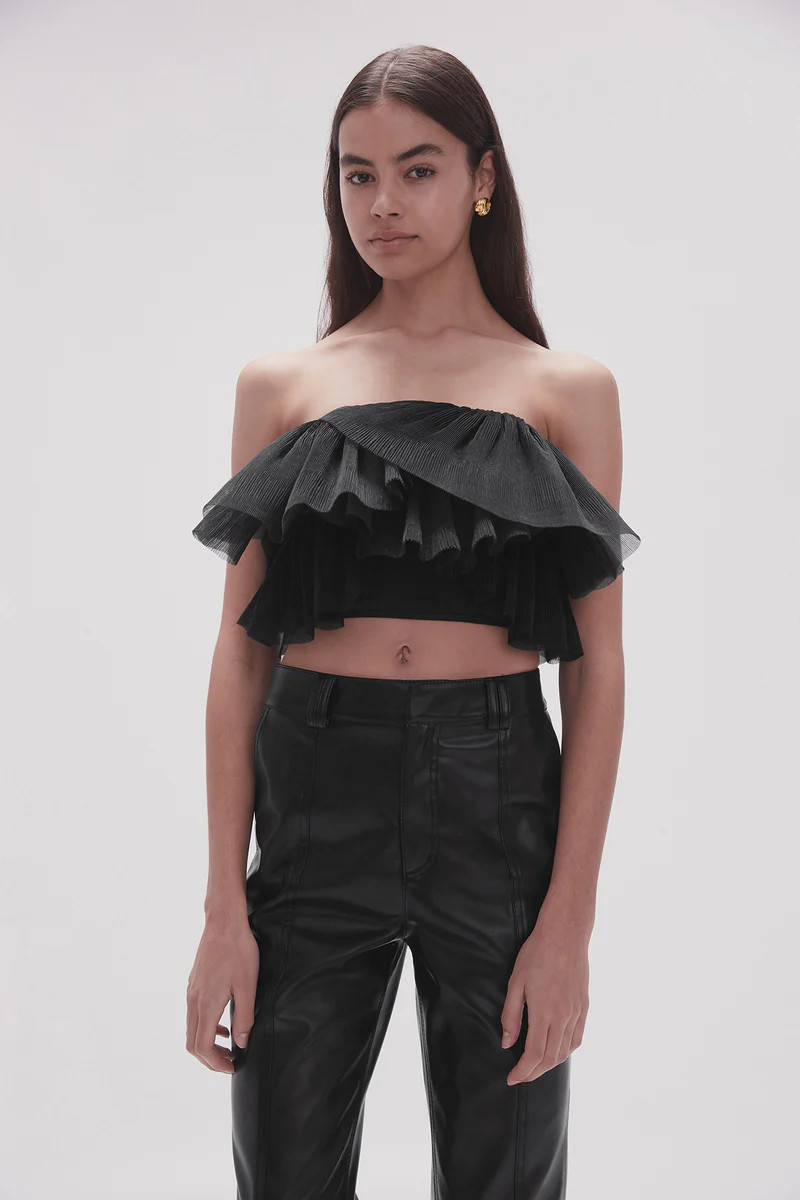 Elsie Pleated Bustier | aje. (US, UK, Europe, ROW)