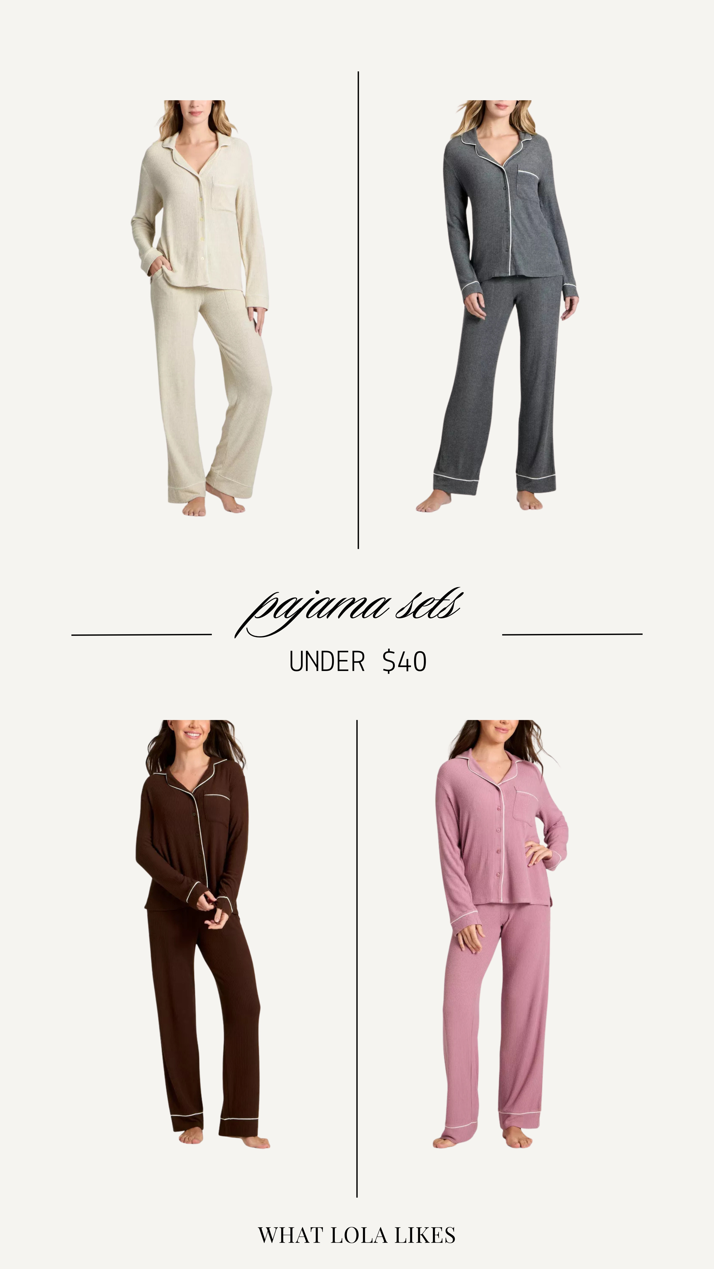 Cute new pajama sets for only $40! 

Pajama sets, pj sets, fall colors, Target, Target finds  

 #LTKFindsUnder50 #LTKFindsUnder100 #LTKStyleTip