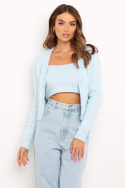 Meka Knit Sweater - Blue | Petal & Pup (US)