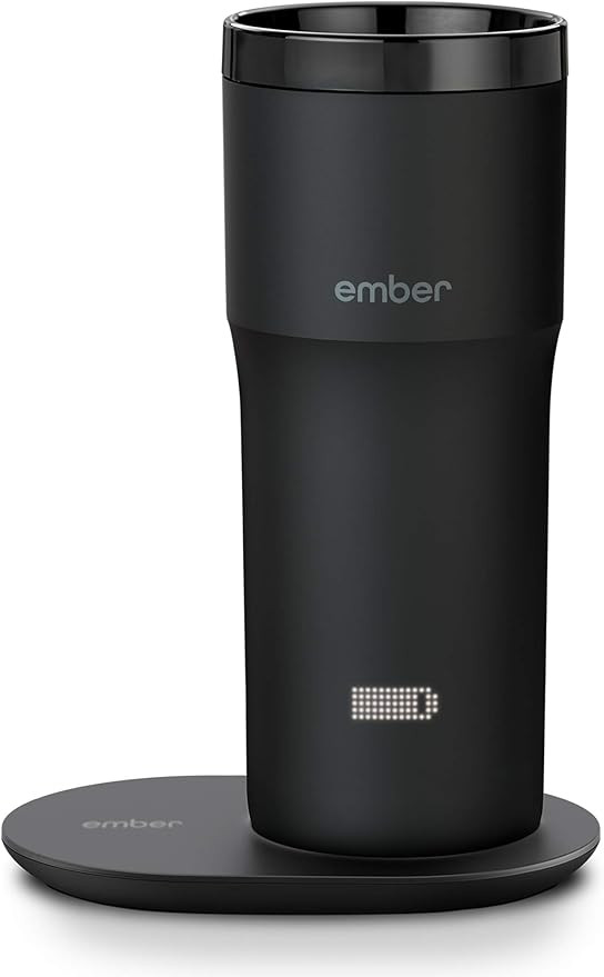 Ember Stainless Steel Temperature Control Travel Mug 2, 12 Oz, App-Controlled Heated Coffee Mug w... | Amazon (US)