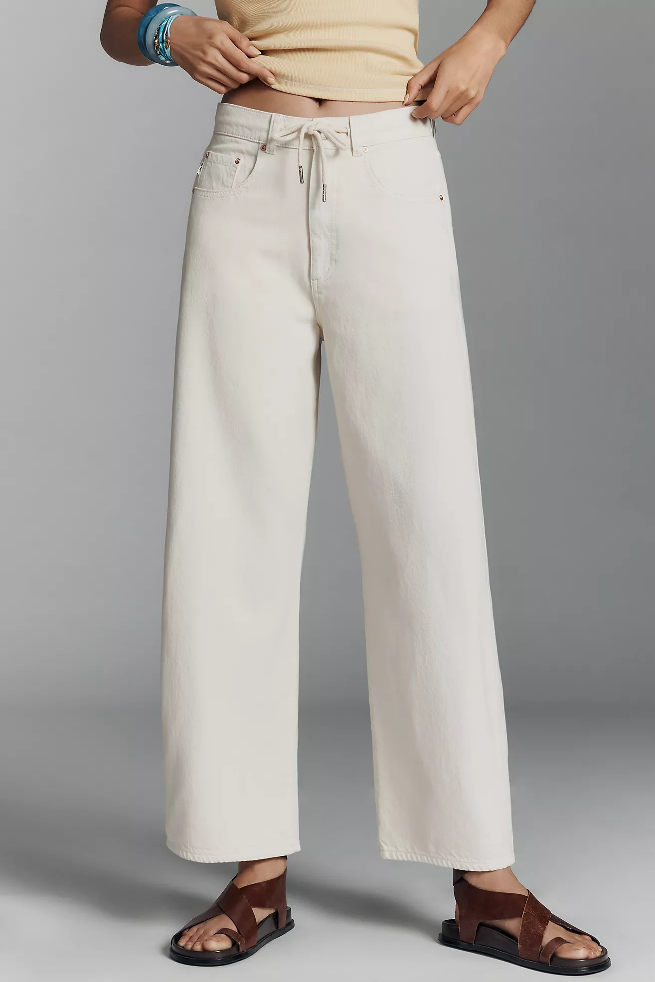 DL 1961 Taylor High-Rise Relaxed Barrel Jeans | Anthropologie (US)