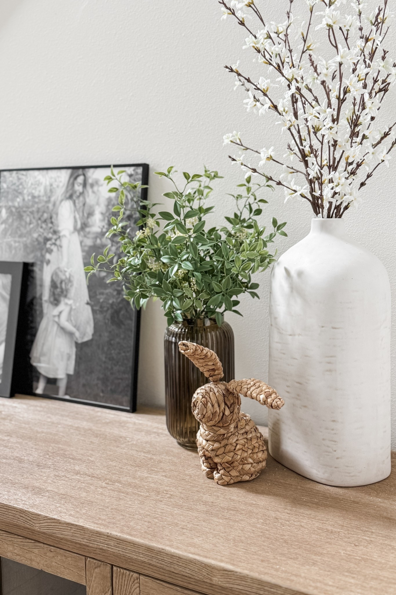 #LTKSpring has sprung in our entryway 🤭

*the bunny is from a couple of years ago in the Bullseye’s Playground at Target

#LTKSeasonal #LTKHome