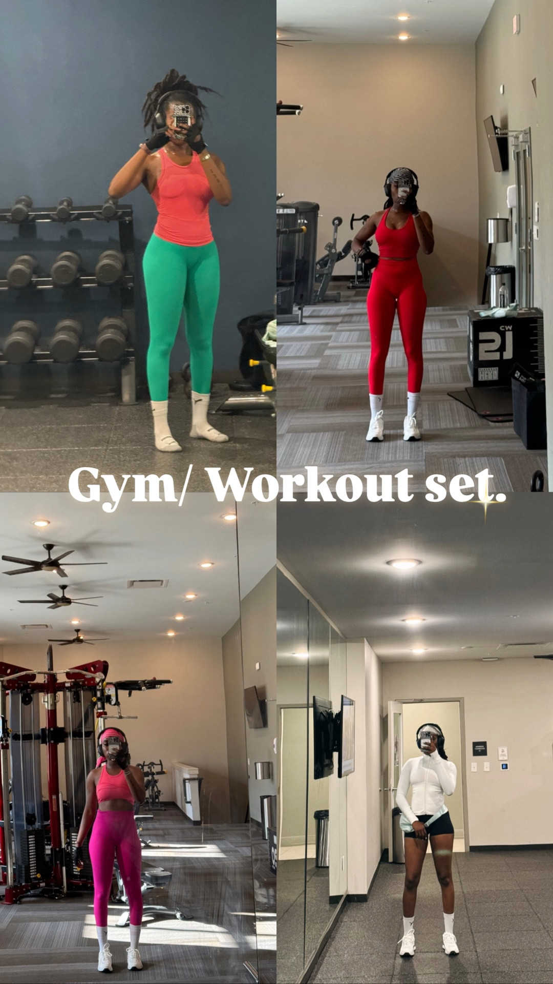 Favorite workout sets. 

#LTKActive #LTKFallSale #LTKOver40