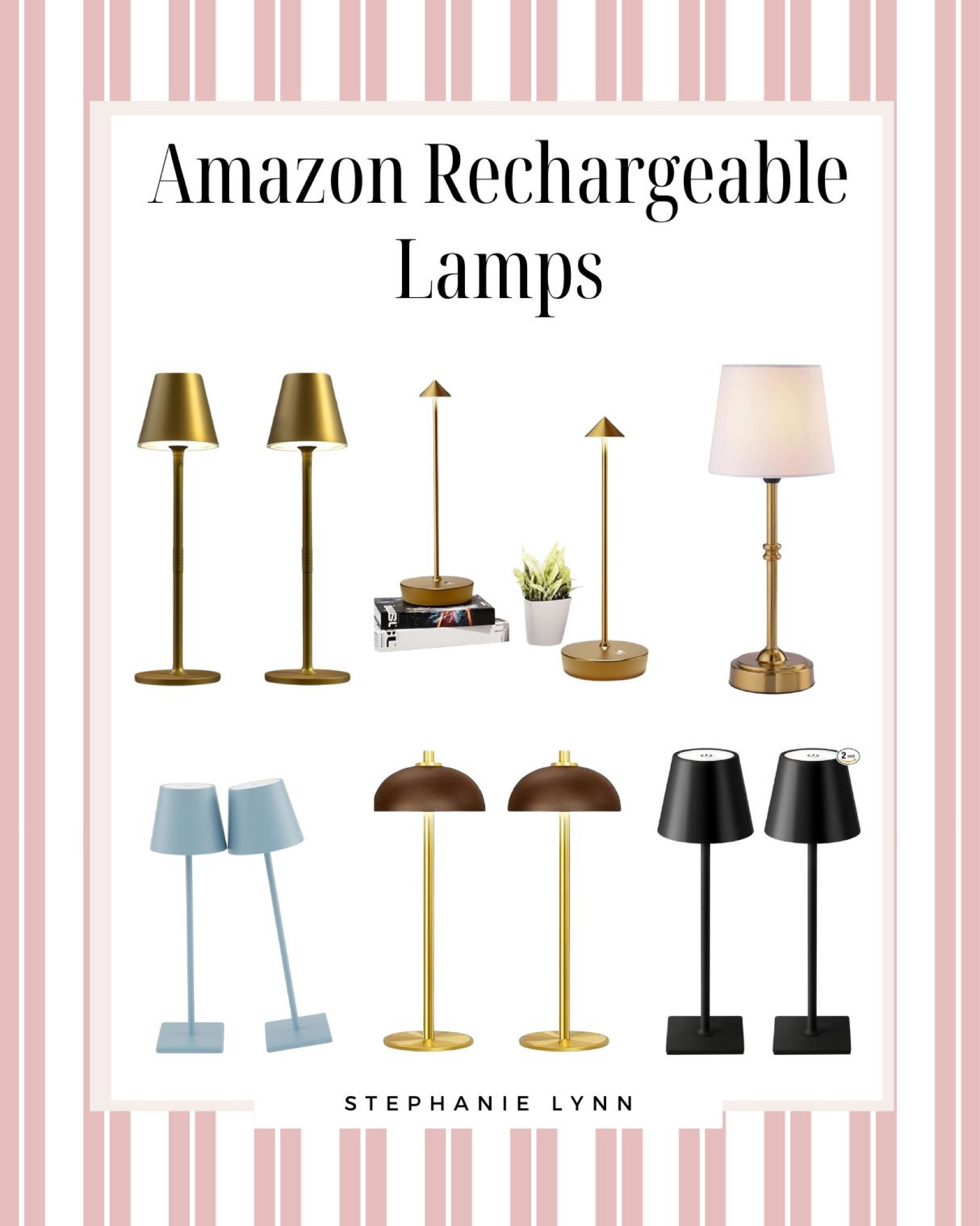 Warm up your home this winter, summer or anytime with these fabulous Amazon rechargeable lamps. They are waterproof, so you can use them indoors or outdoors, on a table, in the kitchen, or on a bookshelves. They look very high end but affordable. Lux for less, high end decor find. Amazon Waterproof rechargeable lamps  

#LTKfamily #LTKsalealert #LTKhome