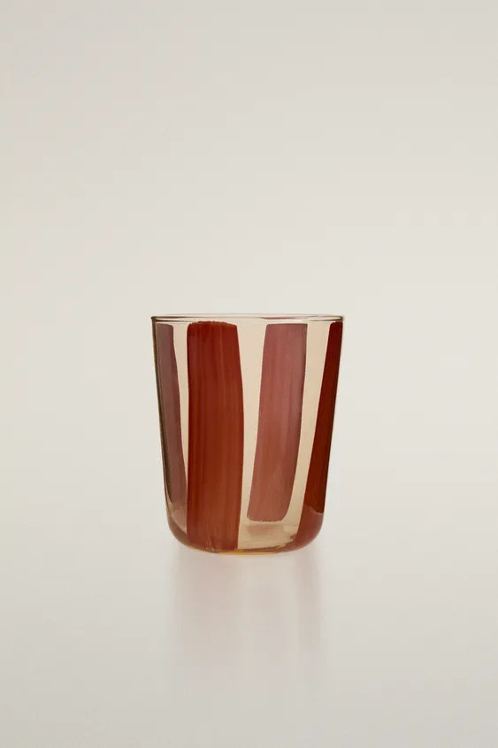 GLAS MIT STREIFEN | Zara DE