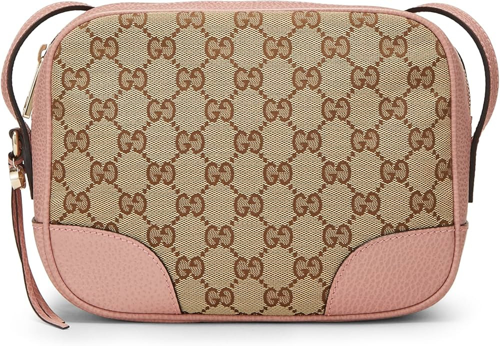 Amazon.com: Gucci, Pre-loved Pink Original GG Canvas Bree Crossbody, Pink : Amazon Luxury | Amazon (US)