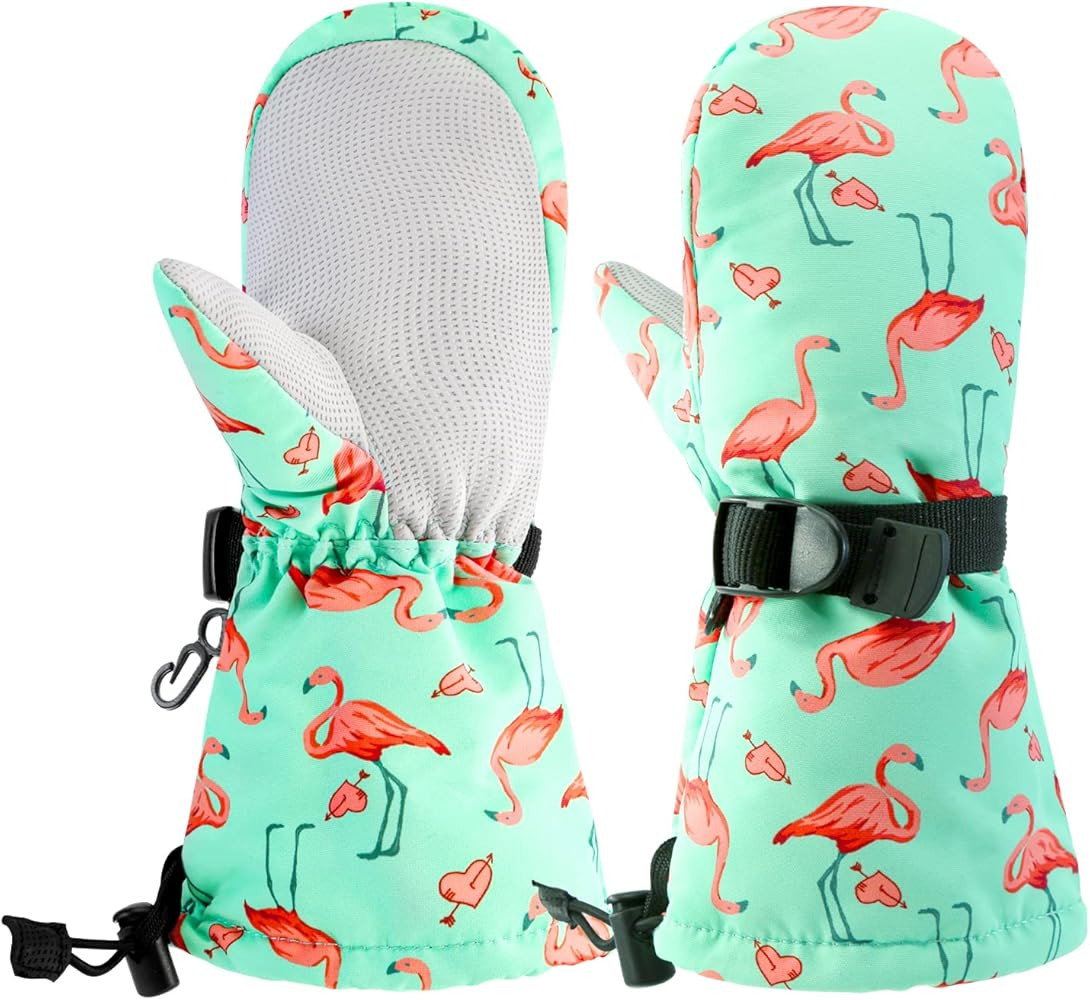 BAVST Winter Kids Waterproof Gloves for Boys Girls Snow Ski Toddler Baby Mittens Outdoor for Infa... | Amazon (US)