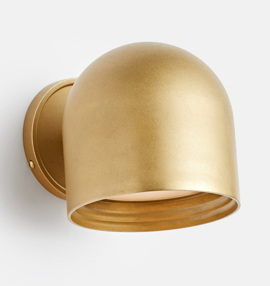 Doleman Large Dome LED Wall Sconce | Rejuvenation