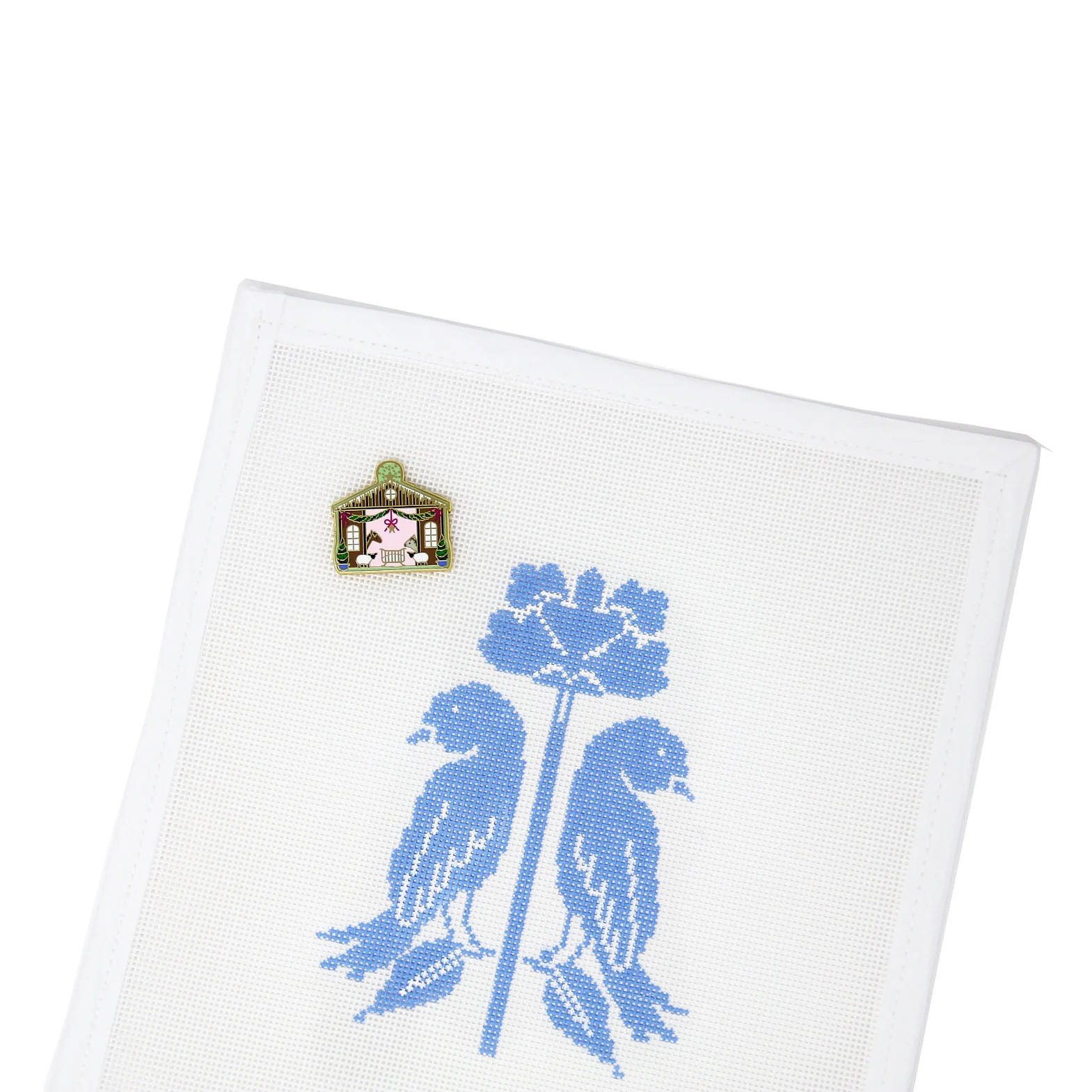 Christmas Stable Needle Minder | Greystone Needlepoint