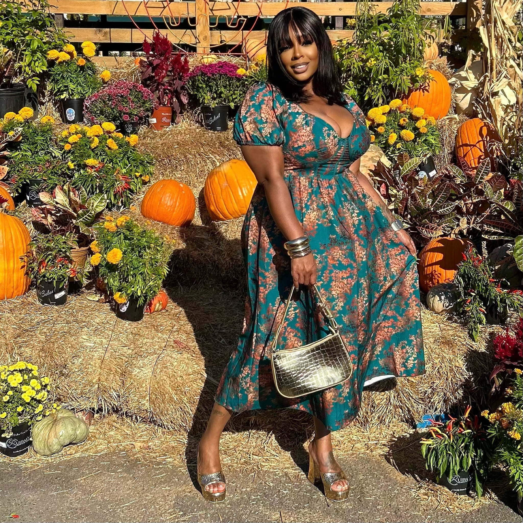 Fall Print Sweetheart Neck Puff Sleeve Dress

#LTKCyberWeek #LTKHoliday #LTKPlusSize