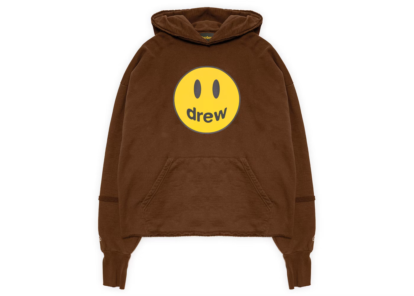 drew house mascot deconstructed hoodie brown | StockX