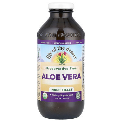 Lily of the Desert, Aloe Vera Juice, Inner Fillet, 16 fl oz (473 ml) | iHerb