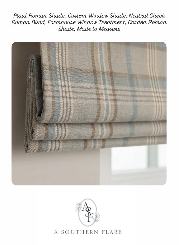 Roman Shades/ Home Decor
