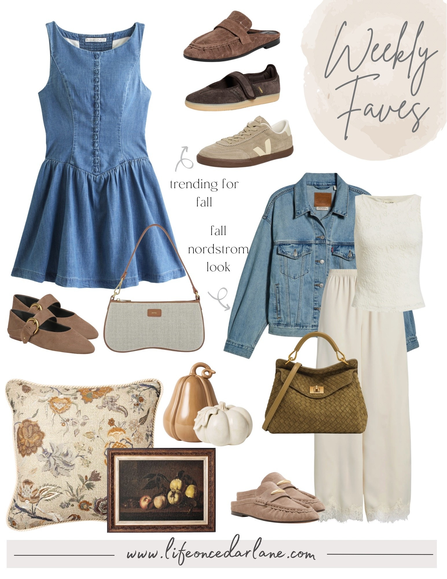 Weekly Faves- check out what we are loving! From new arrivals, sales, fashion and more! Loving these new arrivals from Abercrombie, Nordstrom fall look & new Target fall home decor!

#LTKHome #LTKOver40 #LTKSaleAlert