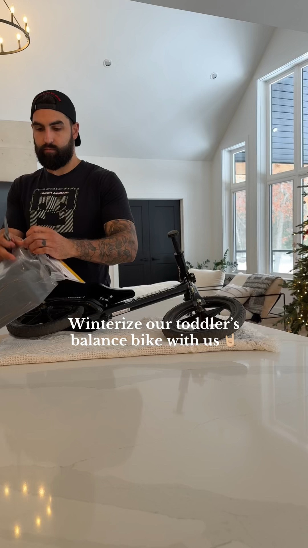 Best winter activity for toddlers! My son is obsessed with his Strider snow skis for his balance bike 🤘🏼 

 #LTKFamily #LTKKids #LTKGiftGuide