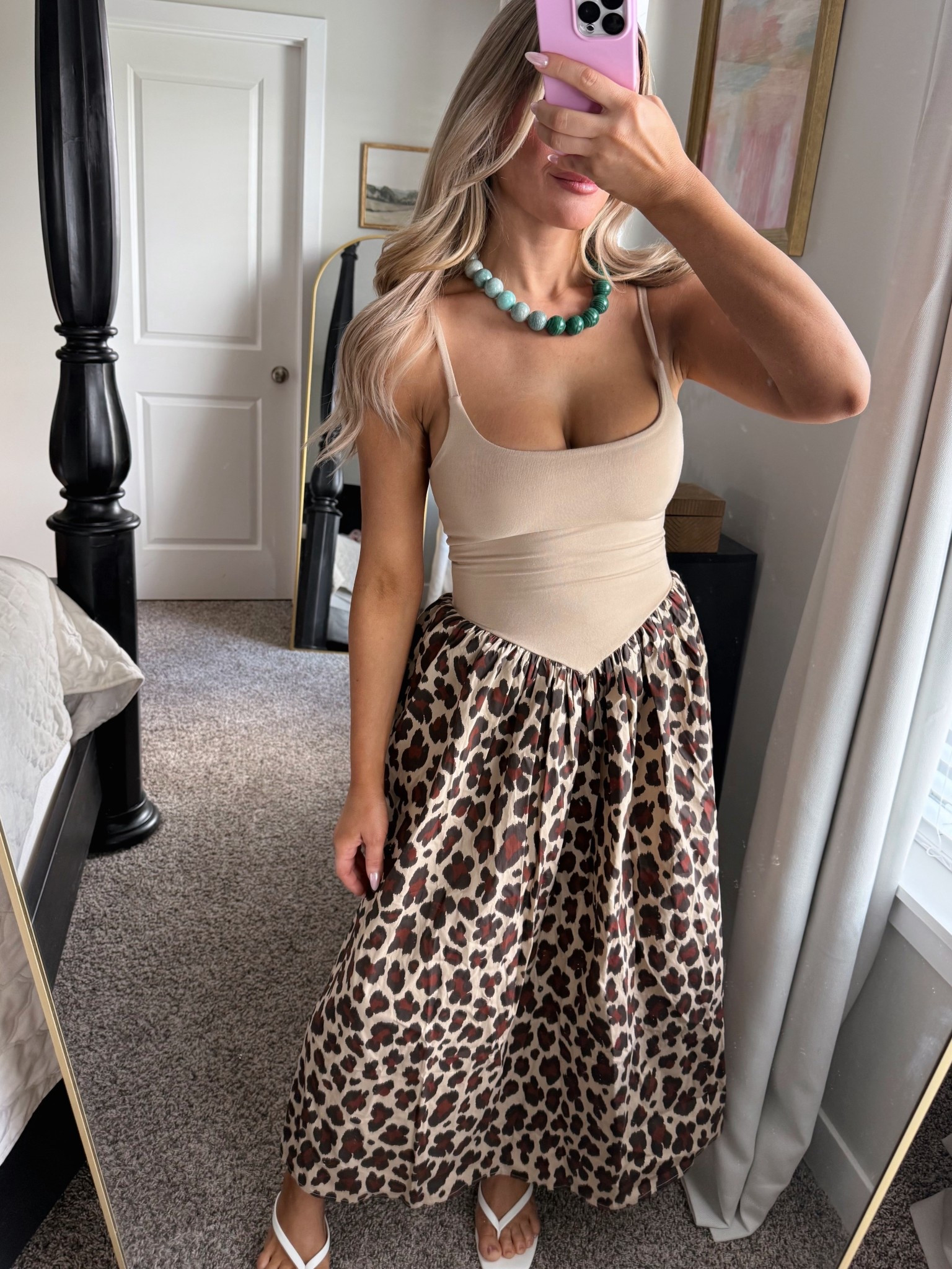 so happy to see animal prints + statement necklaces having a moment this spring 🐆💚

#LTKSaleAlert #LTKootd #LTKSeasonal