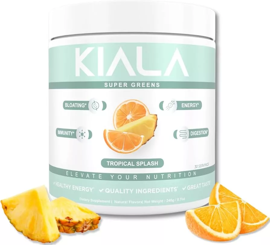 Lets talk about it 🤫 #kiala #bloating #greens #guthealth #kialagreens, Greens For Bloating