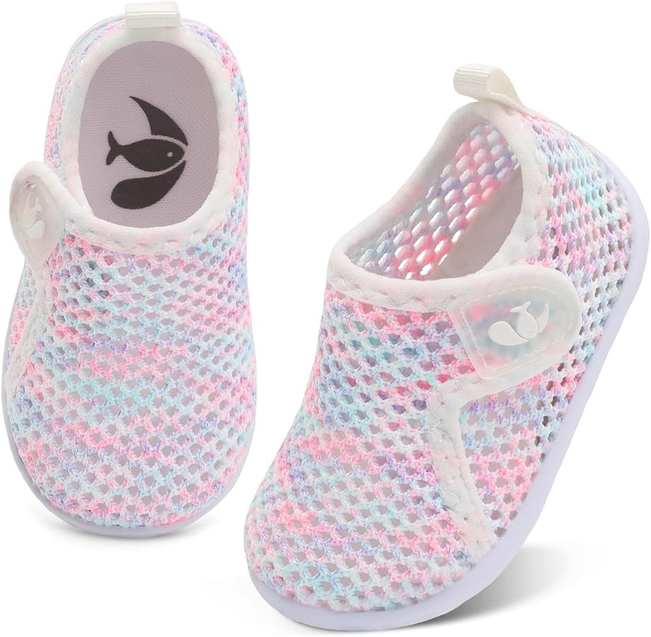 FEETCITY Baby Boys Girls Water Sport Shoes Barefoot Kids Aqua Socks Quick-Dry Beach Swim Pool Sho... | Amazon (US)