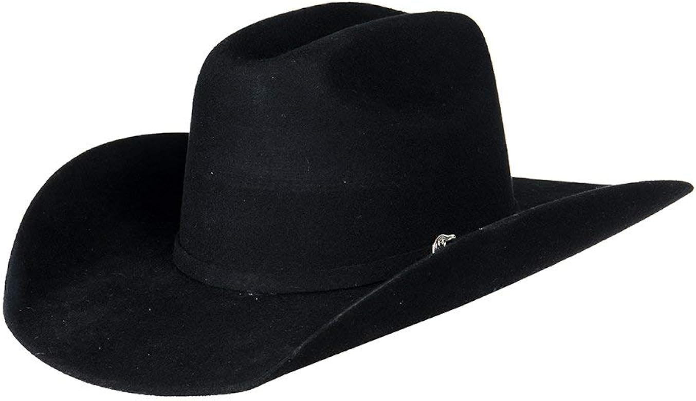 ARIAT Youth Wool Maverick Crown Self Band 3 Pc Buckle Hat | Amazon (US)