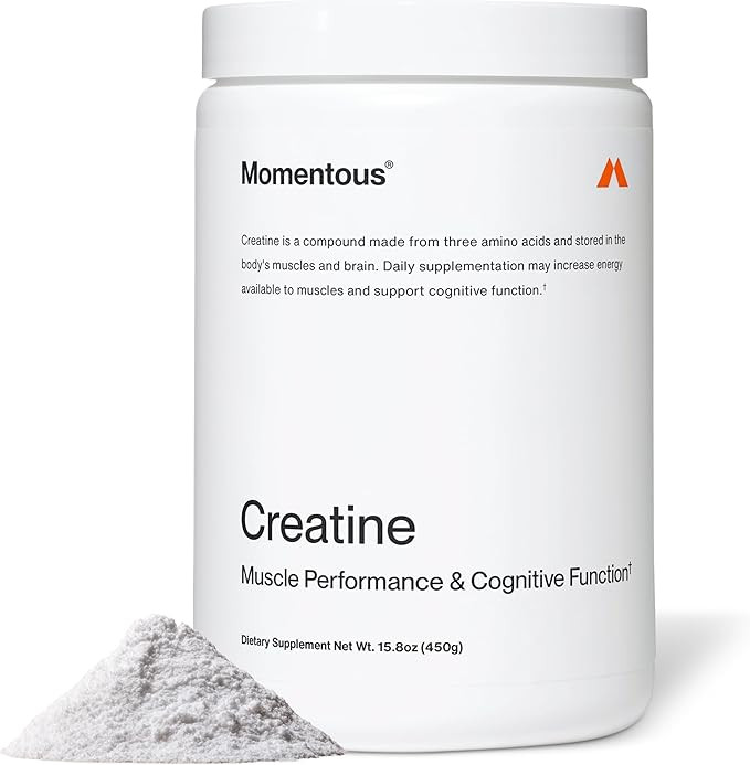 Momentous Creatine Monohydrate Powder - Creatine Powder - Supports Strength, Lean Muscle, & Recov... | Amazon (US)