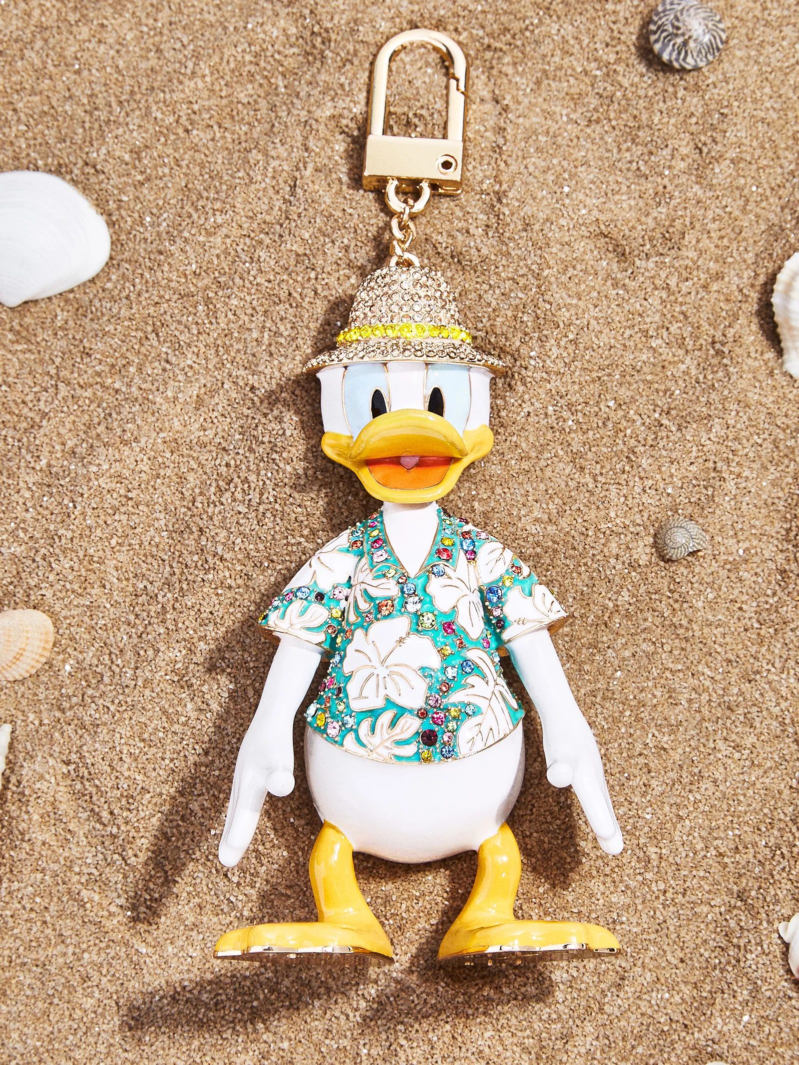 Donald Duck Disney Bag Charm - On Holiday | BaubleBar (US)