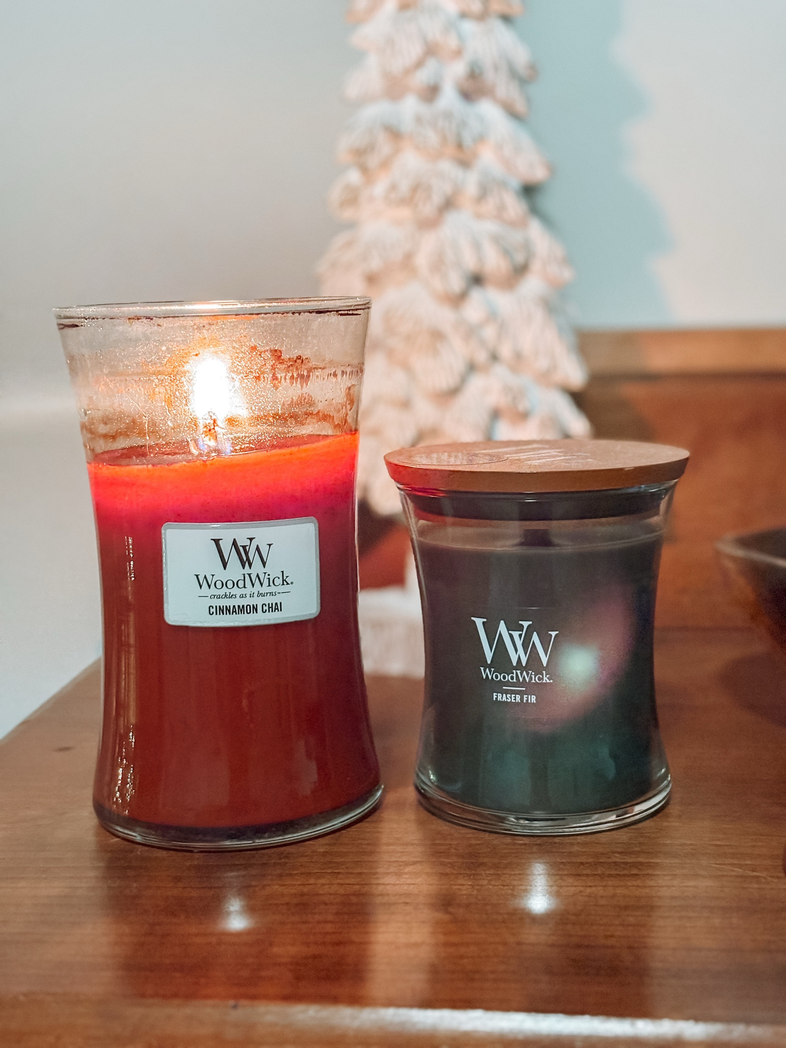 You have to have these two WoodWick candles if you want your house to smell like Christmas this season!🕯️🎁🔔🌲

#LTKHoliday #LTKHome #LTKSeasonal