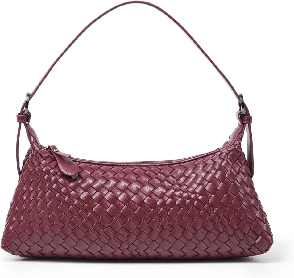 MELOLILA Woven Crossbody Bag Small Woven Purses for Women Braided Purse | Amazon (US)