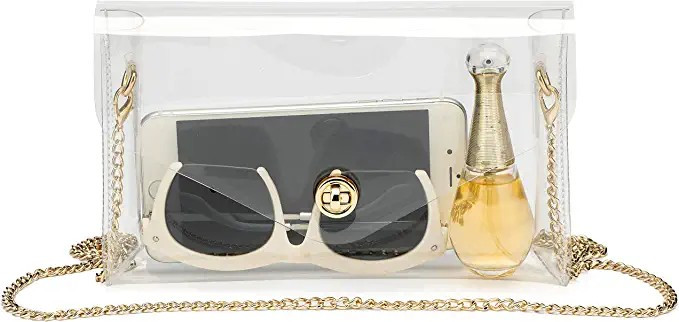Vorspack Clear Purse Gift for Women Clear Crossbody Bag Cute for Sports Concert Prom Party Presen... | Amazon (US)
