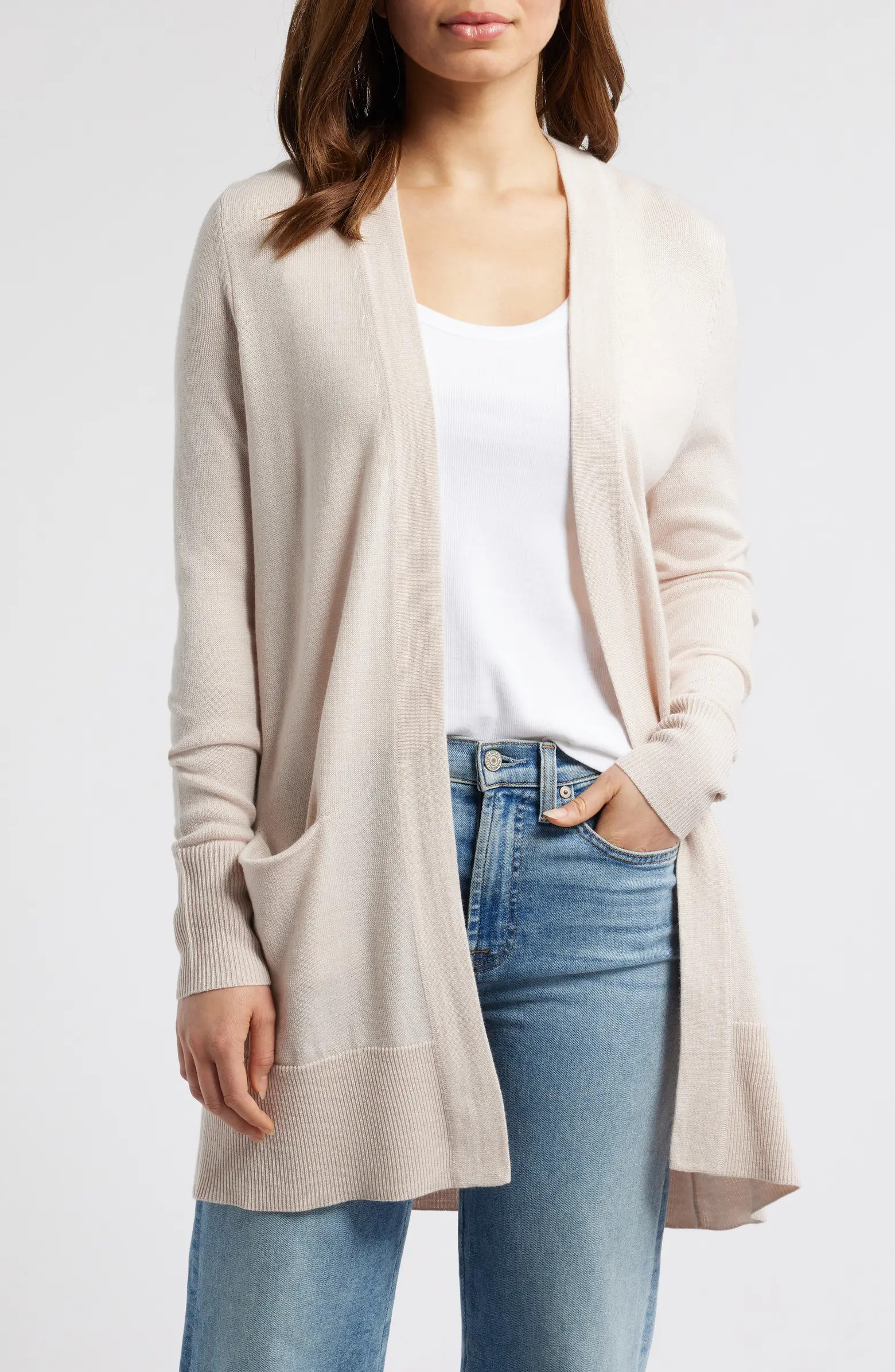 Everyday Open Front Cardigan | Nordstrom