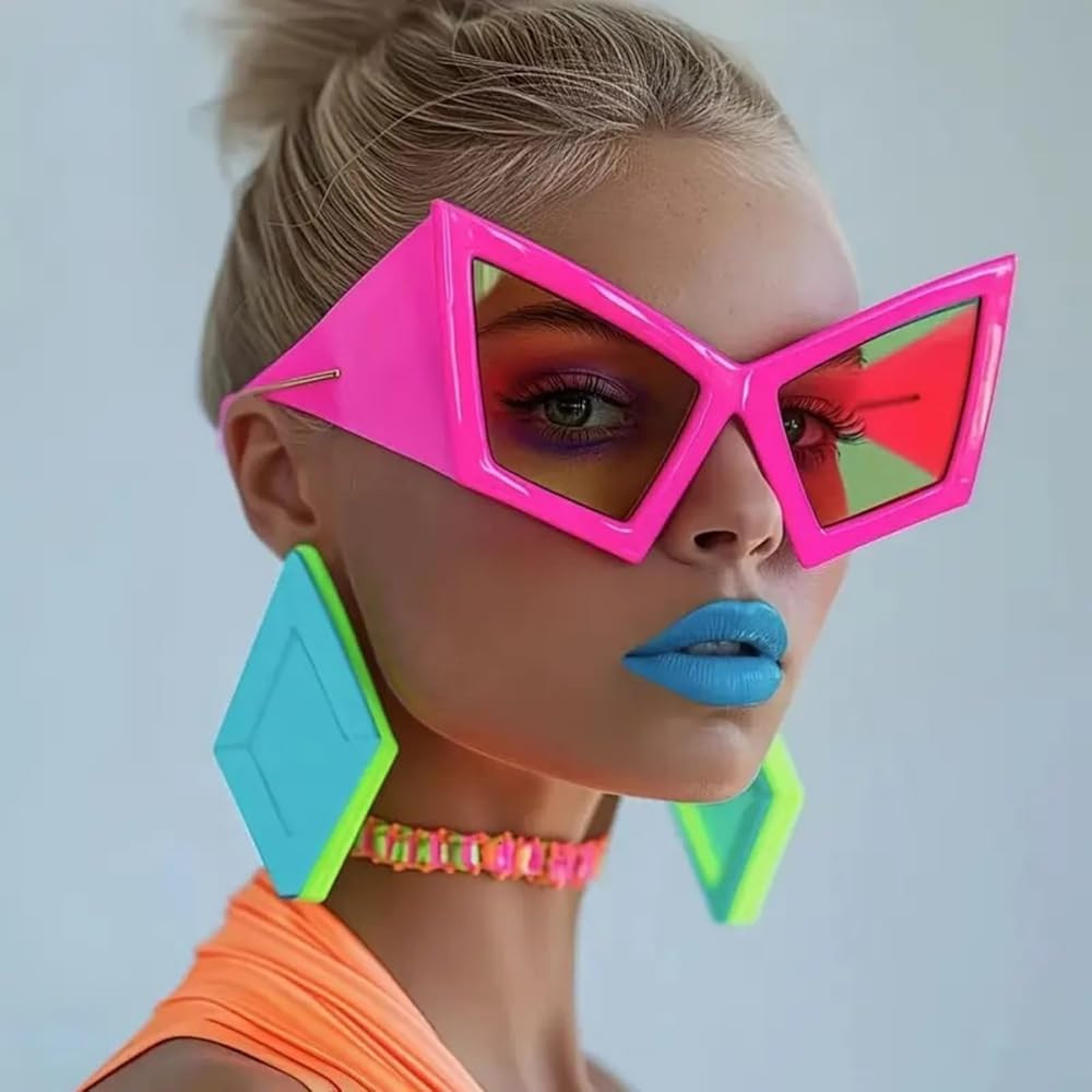 Funny Glasses Oversized Sunglasses Novelty Party Sunglasses Accessories for Adults Women Max Face... | Amazon (US)