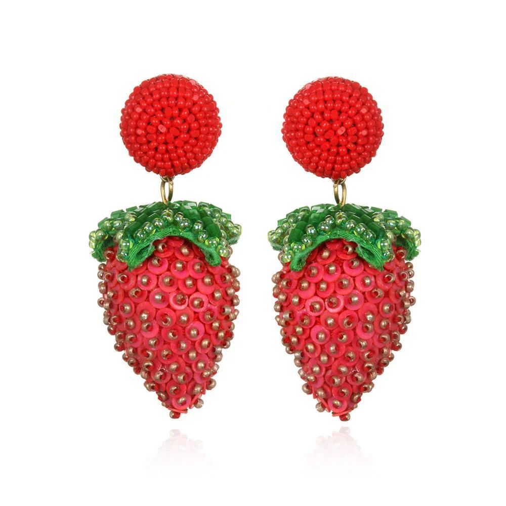 Strawberry Earrings | HAUTEheadquarters