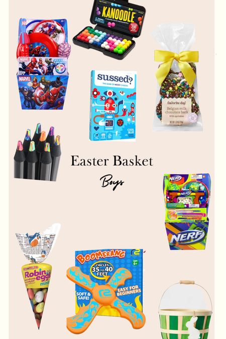 Easter baskets for boys! Trying to get a good mix of candy and some toys! 

#LTKkids #LTKU #LTKSeasonal