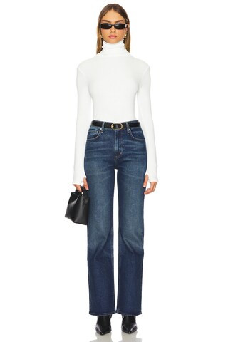 Knit Turtleneck in Winter White | Revolve Clothing (Global)