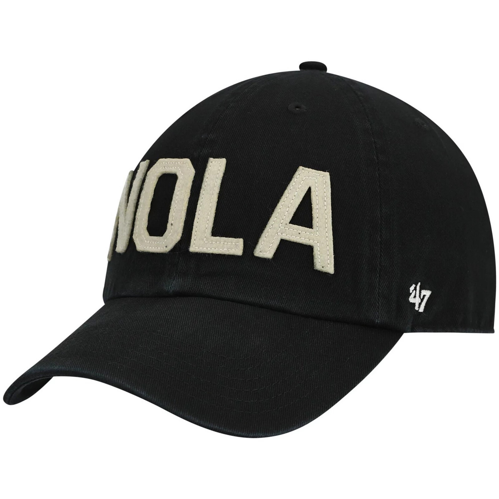 Women's '47 Black New Orleans Saints Finley Clean Up Adjustable Hat | Kohl's