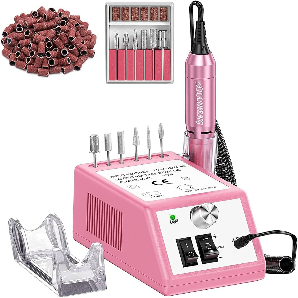 Jiasheng Electric Nail Drill 20000RPM Professional Nail Drill Set Portable Electric Nail File Dri... | Amazon (CA)