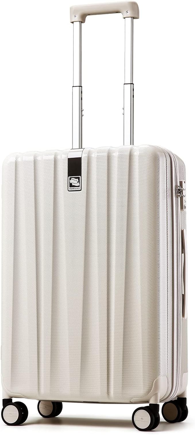 Hanke Upgrade Carry On Luggage Airline Approved, 20'' Lightweight Hardside Suitcase PC Hardshell ... | Amazon (US)